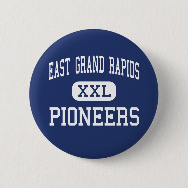 Ostgrand rapids - Pioniere - hoch - Grand Rapids Button (Vorderseite)