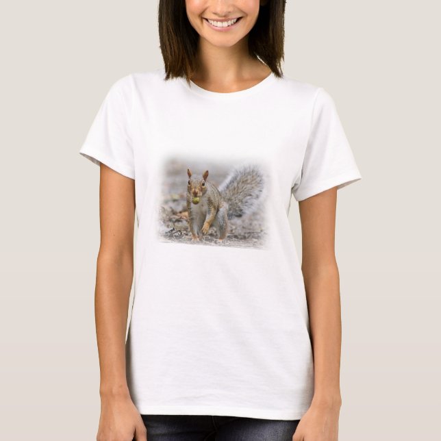Ostgrau-Eichhörnchen T-Shirt (Vorderseite)