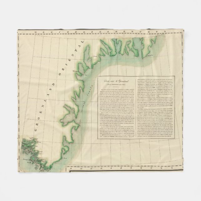 Ostgrönland 20 fleecedecke (Vorderseite (Horizontal))