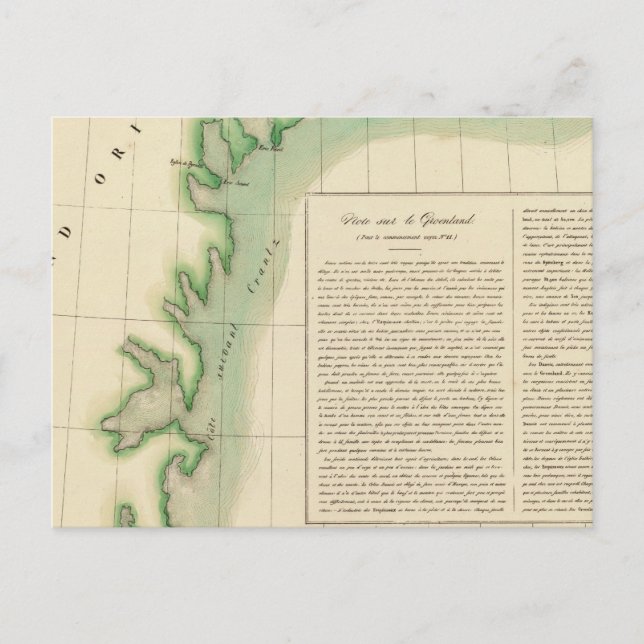 Ostgrönland 20 postkarte (Vorderseite)