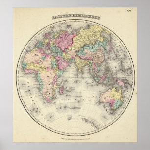 Osthemisphäre 16 poster