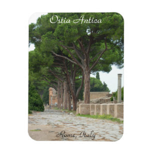 Ostia Antica alte Straße Magnet