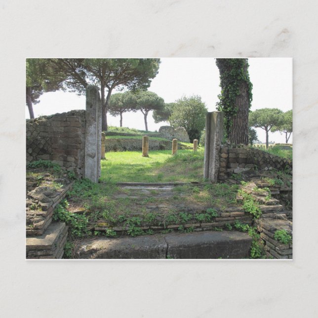 Ostia Antica Foto Postkarte (Vorderseite)