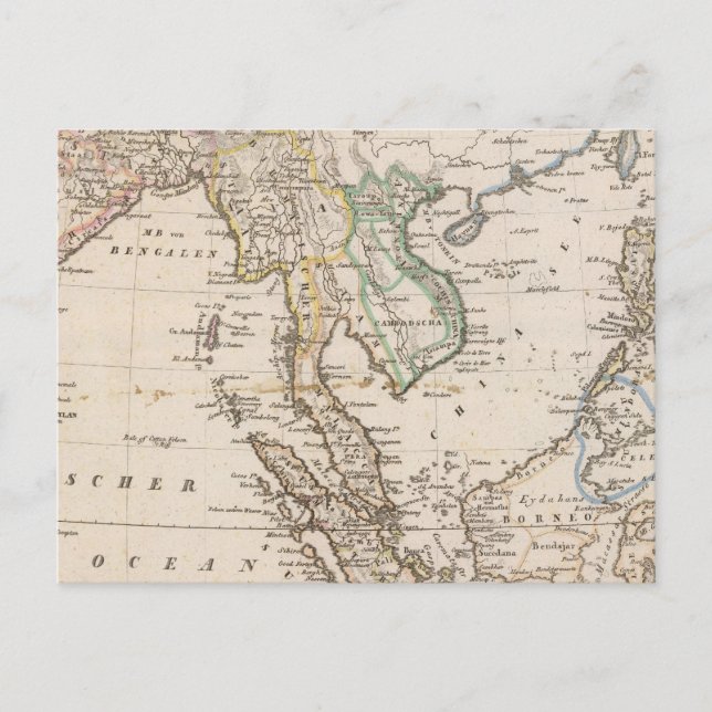 Ostindien 2 postkarte (Vorderseite)