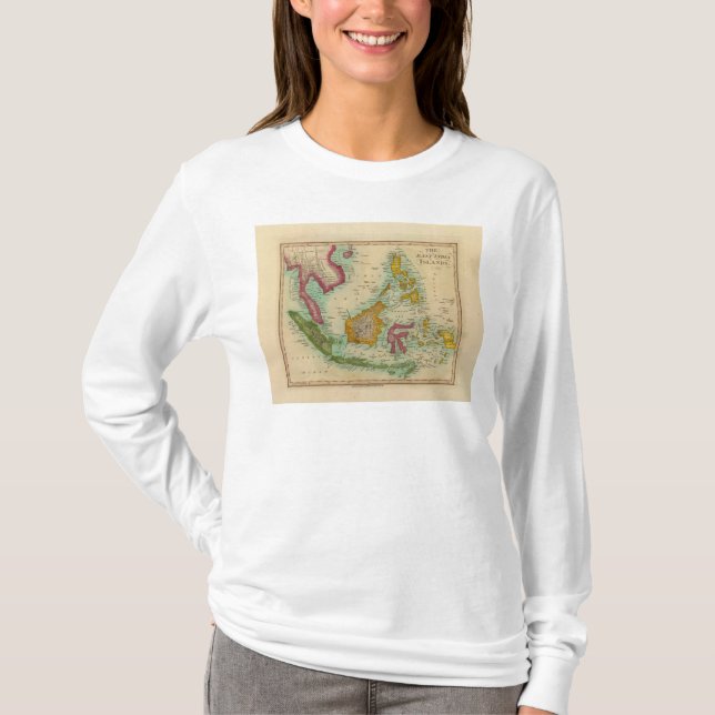Ostindien-Inseln T-Shirt (Vorderseite)