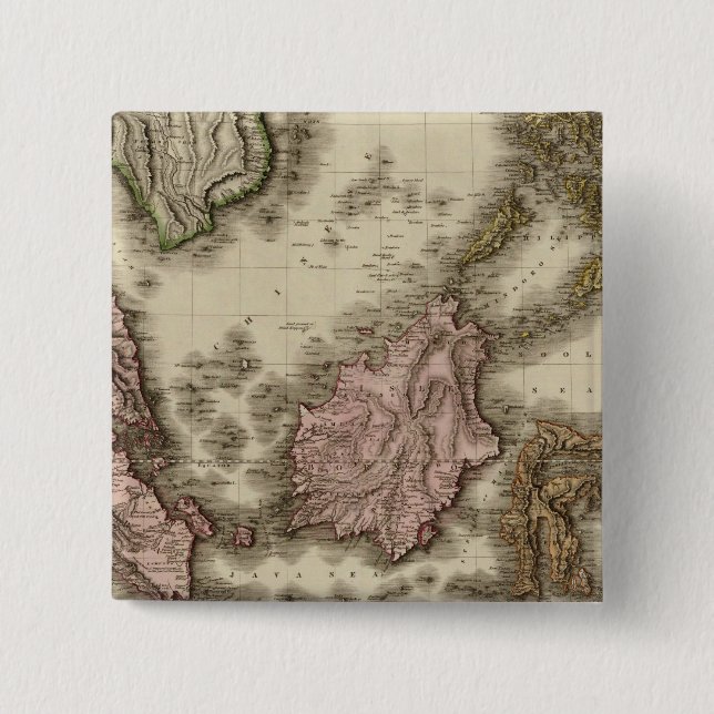 Ostindische Inseln 3 Button (Vorderseite)