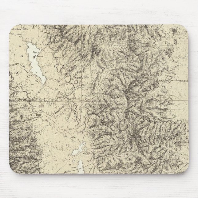 Ostkalifornien Mousepad (Vorne)