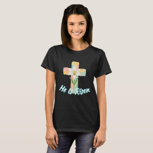 Ostkreuz Er ist auferstanden T-Shirt