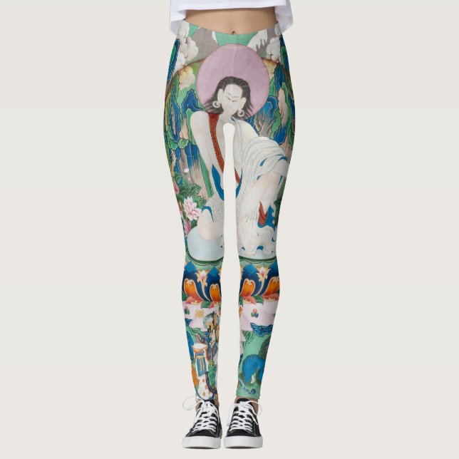 OSTKUNSTDRUCKTE Leggings (Vorderseite)