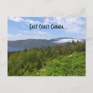 Ostküste Kanadas Postkarte