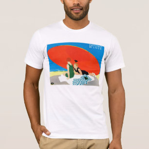 Ostküste von LNER ~ Beach Umbrella T-Shirt