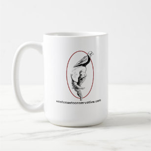 Ostküstekonservative Podcast-Logo-Tasse 15oz Tasse