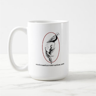Ostküstekonservative Podcast-Logo-Tasse 15oz Tasse