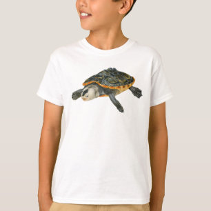 Ostküsten-Diamantmarkierungs-Dosenschildkröte-T T-Shirt