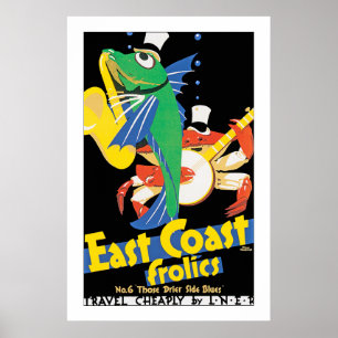 Ostküstenvergnügen Poster
