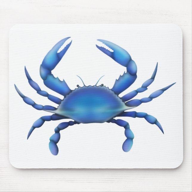 Östliche blaue Krabbe Mousepad (Vorne)