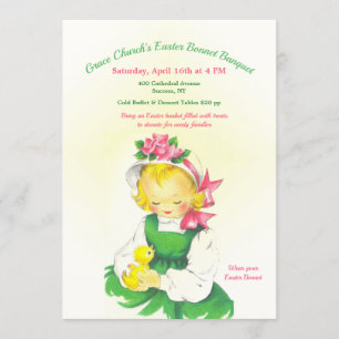 Östliche Bonnet-Einladung Einladung