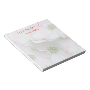 Östliche Dogwood-Blüten - Cornus florida Notizblock