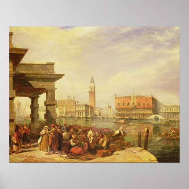 Östliche Händler am Eingang zum Grand Can Poster (Vorne)