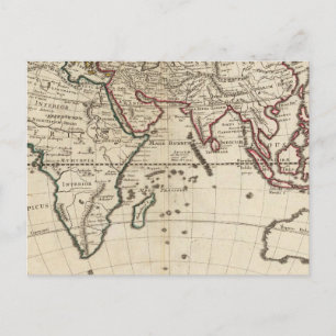 Östliche Hemisphäre 10 Postkarte