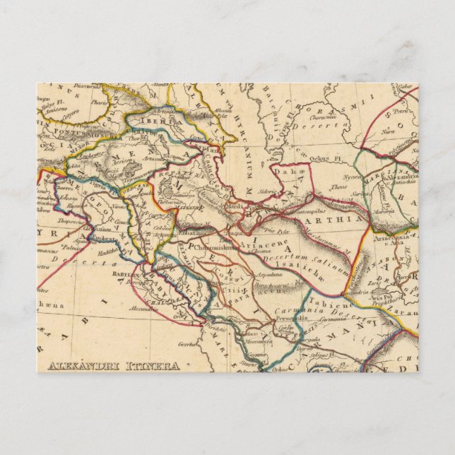 Östliche Hemisphäre 11 Postkarte (Vorderseite)