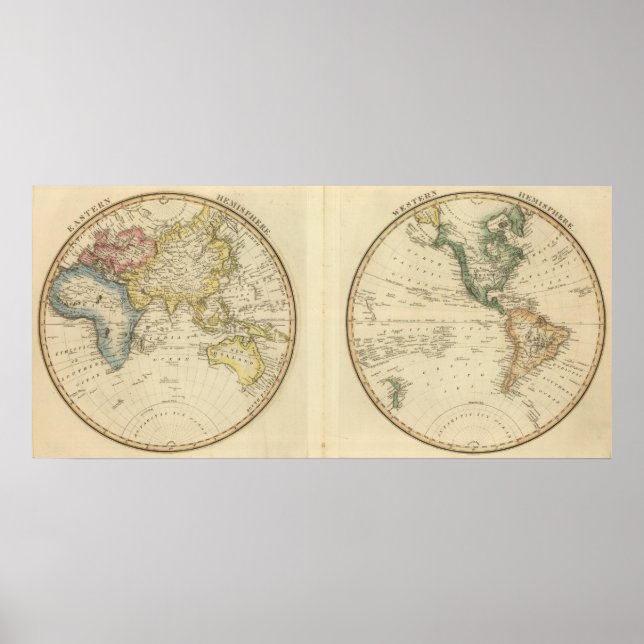 Östliche Hemisphäre 13 Poster (Vorne)