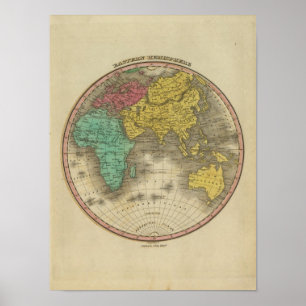 Östliche Hemisphäre 15 Poster
