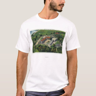 Östliche Luftaufnahme des Fort-Bodens T-Shirt