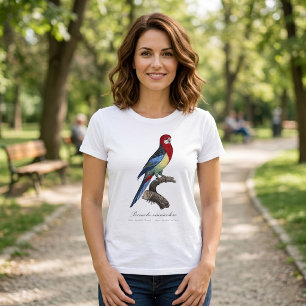 Östliche Rosella oder Platycercus eximius Sittich T-Shirt