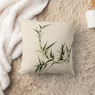 Östlicher Painting-Stil, Bamboo-Zweig Kissen