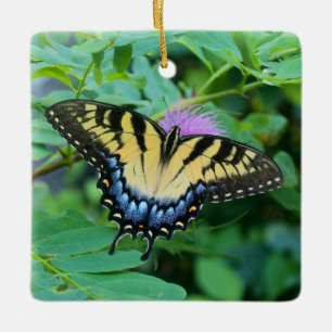 Östlicher Tigerschwalbenschmetterling Keramikornament