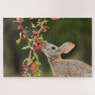 Östliches Baumwollschwanzkaninchen Südtexas Puzzle