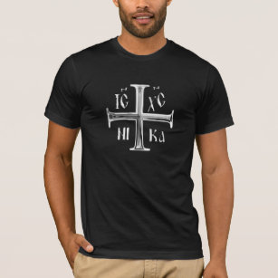 Östliches orthodoxes Kreuz T-Shirt