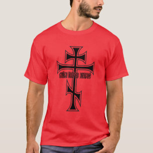 Östliches orthodoxes Kreuz T-Shirt