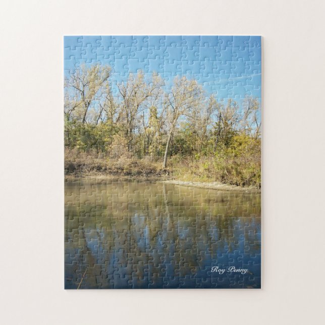 Ostnebraska-Kies-Grube Puzzle (Vertikal)