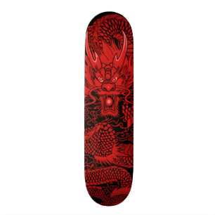 OstNinja Drache-rotes Element-kundenspezifische Skateboard