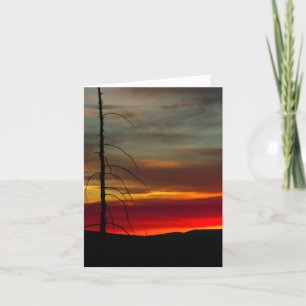 Ostoregon-Sonnenaufgang 1 Feiertagskarte