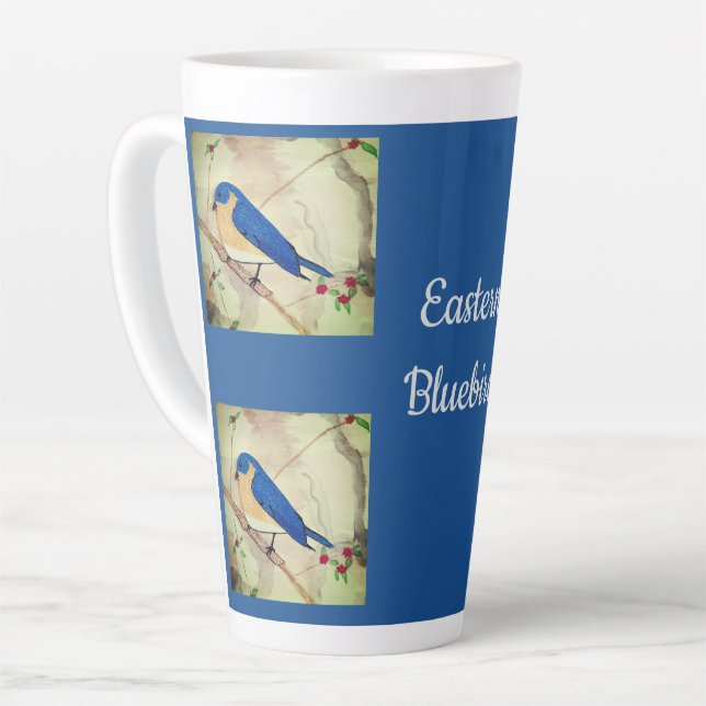Ostösterliche Blaumeise  Milchtasse (Linke Ecke)