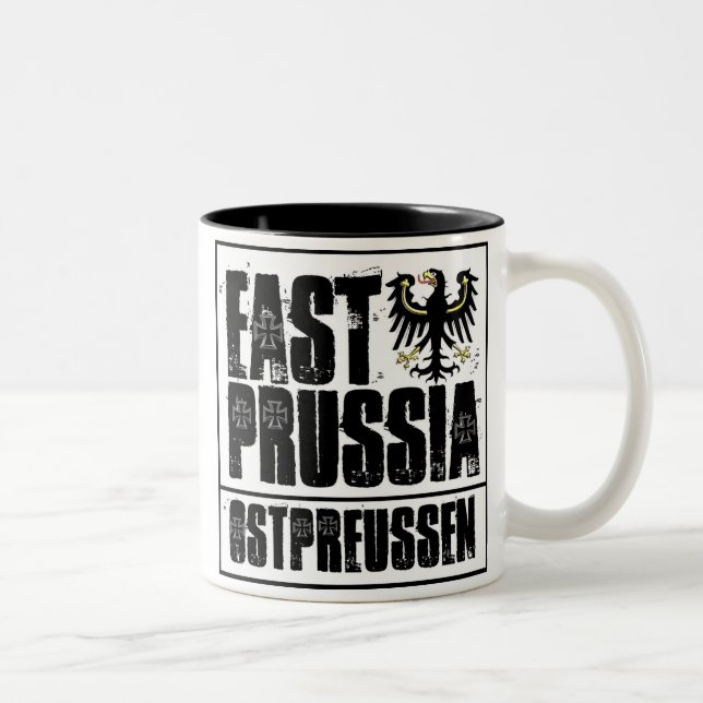 Ostpreußen Zweifarbige Tasse (Rechts)