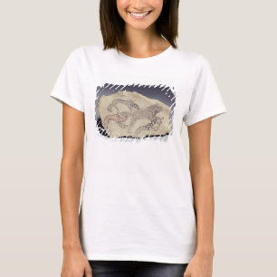 Ostracon, das einen Hund jagt eine Hyäne darstell T-Shirt
