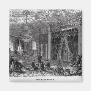 Ostraum des Weißen Hauses während des zivilen Magnet