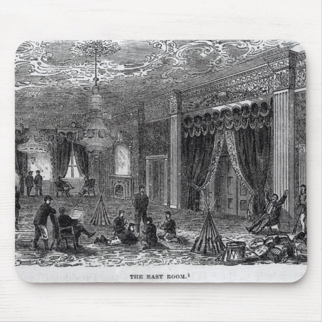 Ostraum des Weißen Hauses während des zivilen Mousepad (Vorne)