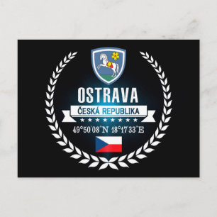 Ostrava Postkarte