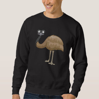 Ostrich Bird  Cute Birds Animal  Graphic Sweatshirt