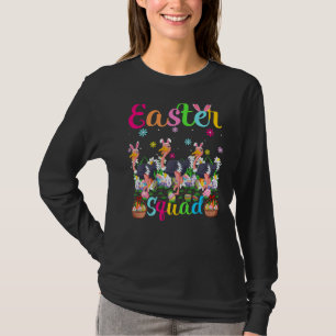 Ostrich Bunny Oar Ostersquad Ostrich Bird Happy T-Shirt