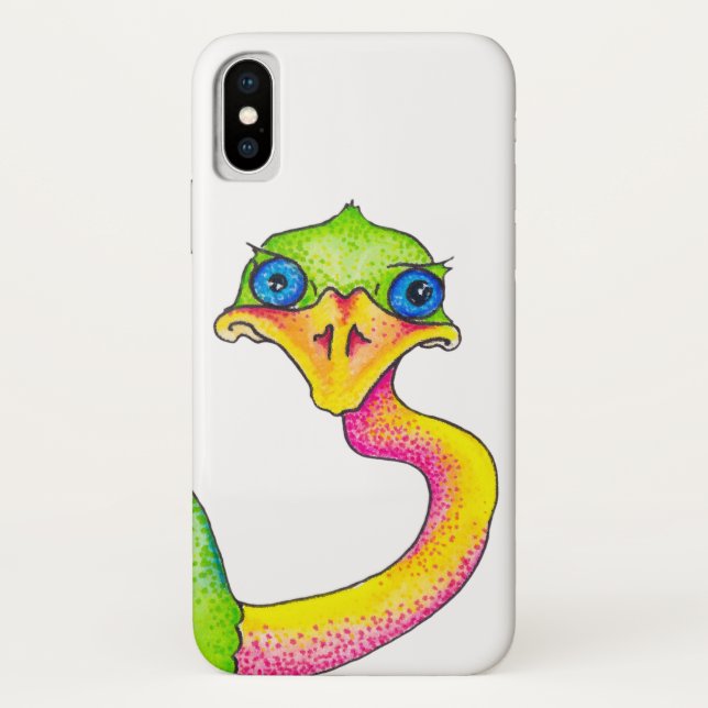 Ostrich Case-Mate iPhone Hülle (Rückseite)