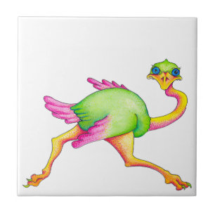 Ostrich Fliese