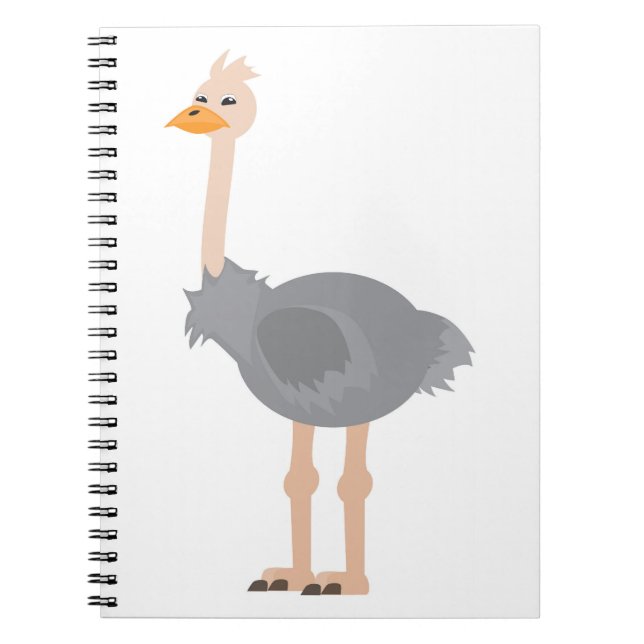 Ostrich Notizblock (Vorderseite)