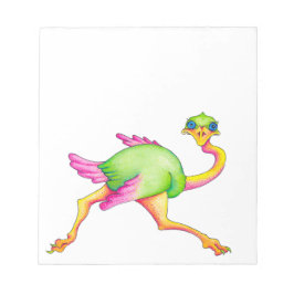 Ostrich Notizblock