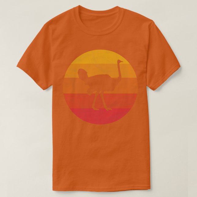Ostrich T-Shirt (Design vorne)